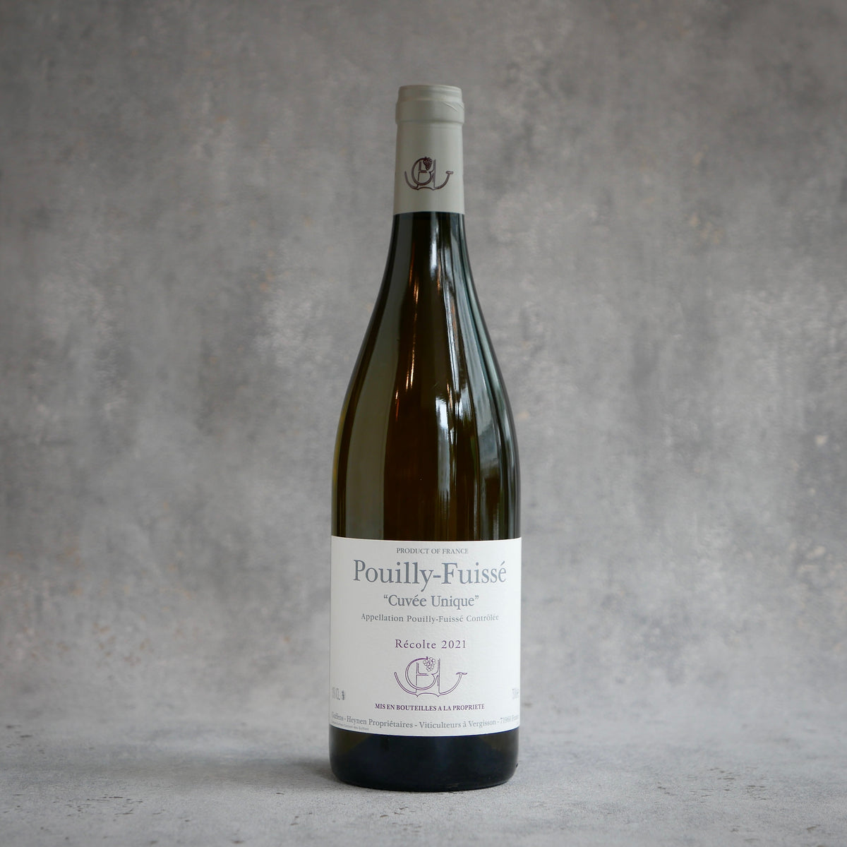 GuffensHeynen PouillyFuisse “Cuvee Unique” 2021 750ml Bottles Japan