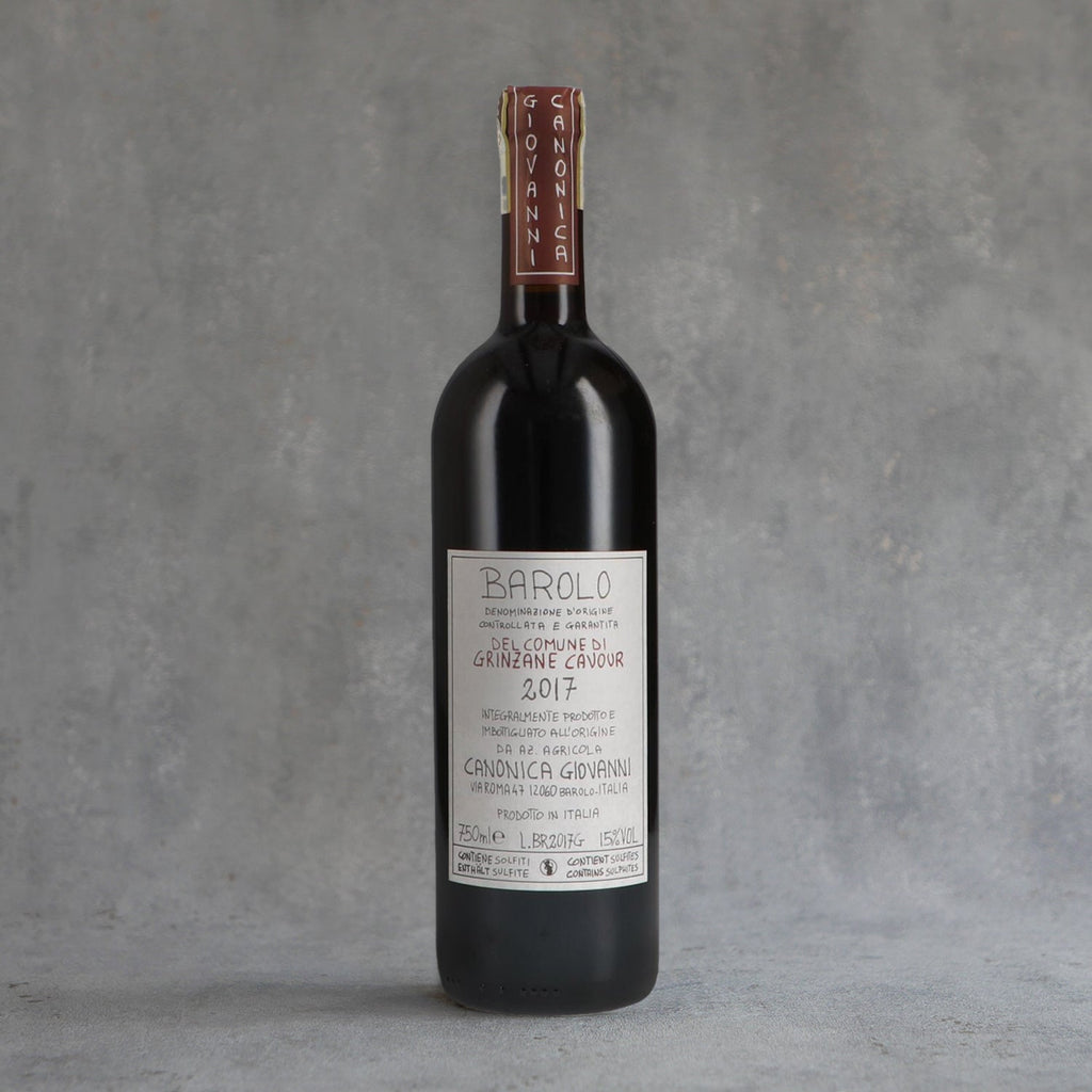Giovanni Canonica Barolo del Comune di Grinzane Cavour 2018 750ml