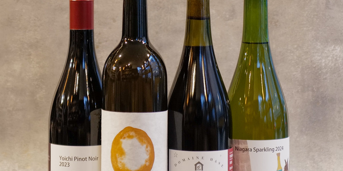 Japanese Natural Wine 4Bts 750ml Tasting Set — Bottles Japan