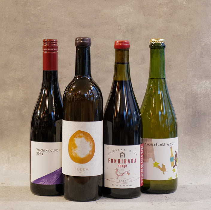 Japanese Natural Wine 4Bts 750ml Tasting Set