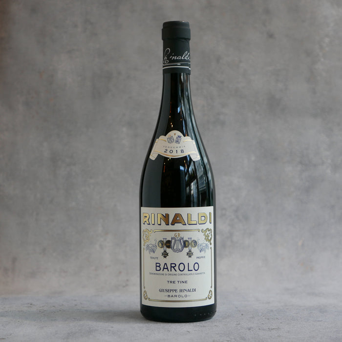 Giuseppe Rinaldi Barolo Tre Tine 2018 750ml