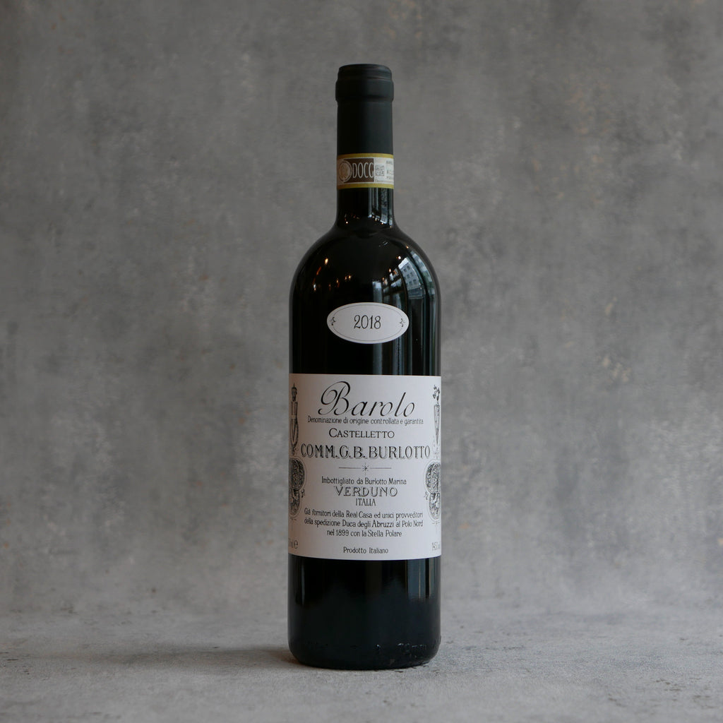 バローロ 2018 Comm. G.B. Burlotto Comm. G.B. Burlotto Barolo Castelletto 2018 750ml — Bottles Japan