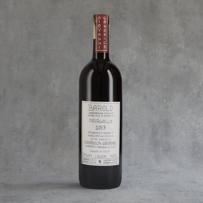 Giovanni Canonica Barolo Paiagallo 2011 750ml